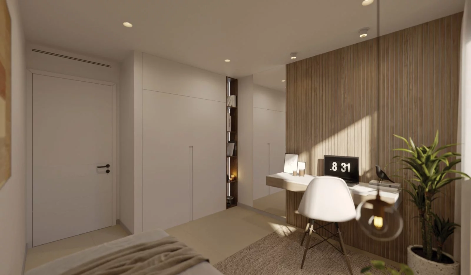 Espacios versátiles que se pueden adaptar a su estilo de vida, perfectos para una oficina en casa.