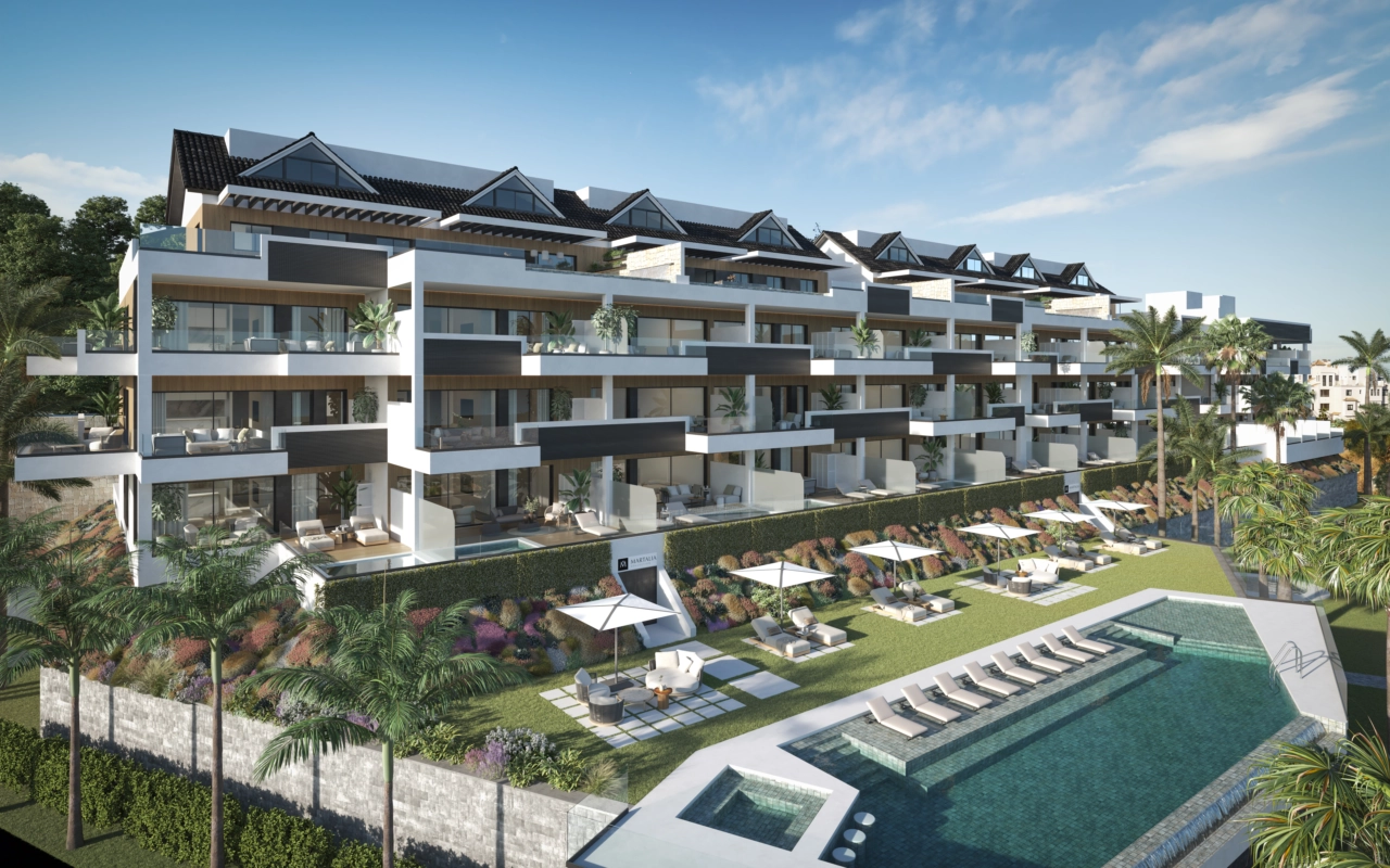 Relájese junto a la hermosa piscina comunitaria, rodeada de exuberantes jardines paisajísticos.