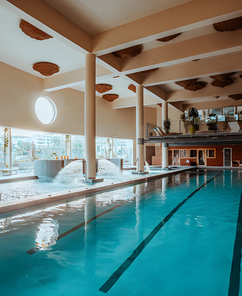 Disfrute de las instalaciones de spa de clase mundial, un lugar perfecto para relajar y rejuvenecer su cuerpo y mente.